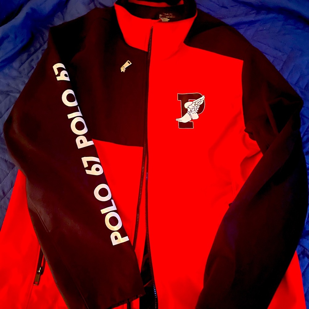 Like new vintage polo jacket xxl